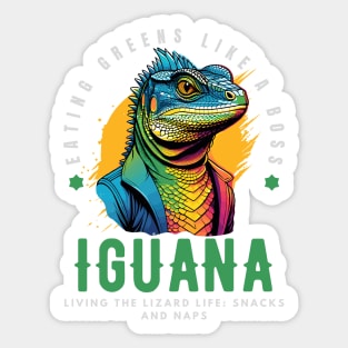 Iguana Sticker